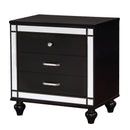  Furniture of America Brachium 3-Drawer Nightstand CM7977BK-N IMAGE 1