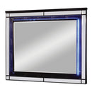  Furniture of America Brachium Dresser Mirror CM7977BK-M IMAGE 1