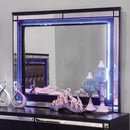  Furniture of America Brachium Dresser Mirror CM7977BK-M IMAGE 2