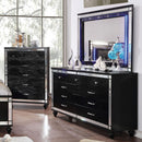  Furniture of America Brachium Dresser Mirror CM7977BK-M IMAGE 4
