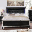  Furniture of America Brachium Queen Upholstered Panel Bed CM7977BK-Q-BED IMAGE 2
