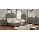  Furniture of America Asterope King Panel Bed with Storage CM7861DR-EK-BED IMAGE 5