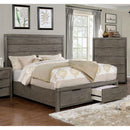  Furniture of America Asterope Full Panel Bed with Storage CM7861DR-F-BED IMAGE 2