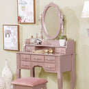  Furniture of America Harriet 7-Drawer Vanity Set CM-DK6845RG IMAGE 2