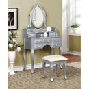  Furniture of America Harriet 7-Drawer Vanity Set CM-DK6845SV IMAGE 4