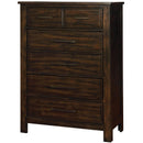  Furniture of America Canopus 5-Drawer Chest CM7422C IMAGE 1