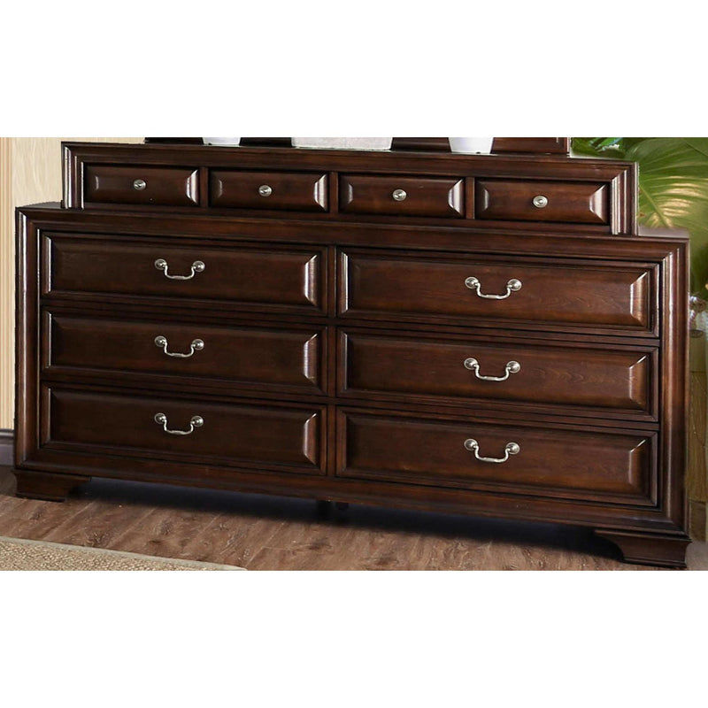 Furniture of America Brandt 10-Drawer Dresser CM7302CH-D Furniture of America Brandt 10-Drawer Dresser CM7302CH-D