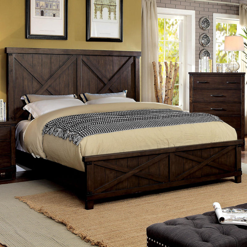 Furniture of America Bianca King Panel Bed CM7734EK-BED IMAGE 2