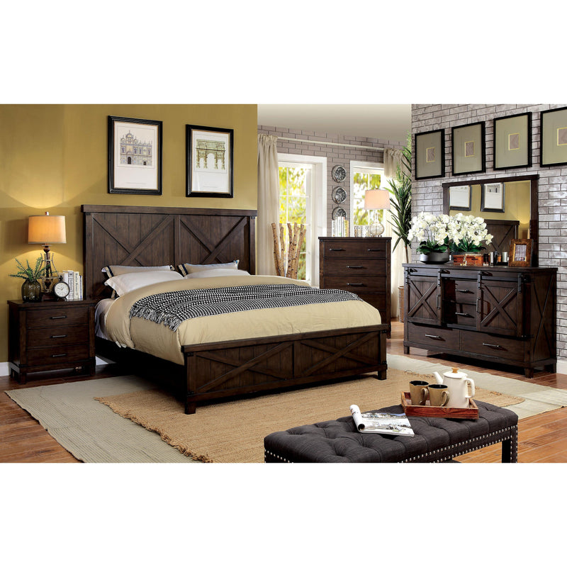 Furniture of America Bianca King Panel Bed CM7734EK-BED IMAGE 4