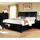  Furniture of America Castor Queen Platform Bed with Storage CM7590BK-Q-BED IMAGE 2
