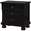  Furniture of America Castor 2-Drawer Nightstand CM7590BK-N IMAGE 1