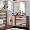  Furniture of America Haddel Dresser Mirror CM7592GY-M IMAGE 3