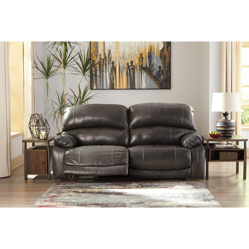 Signature Design by Ashley Hallstrung Power Reclining Leather Match Sofa U5240347 IMAGE 7