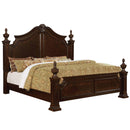  Furniture of America Hesperos Queen Poster Bed CM7798CH-Q-BED IMAGE 1
