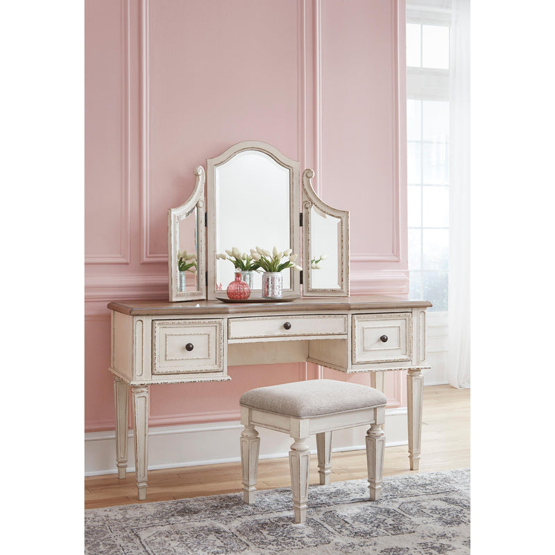 Signature Design by Ashley Realyn 3-Drawer Vanity Set B743-22 IMAGE 2