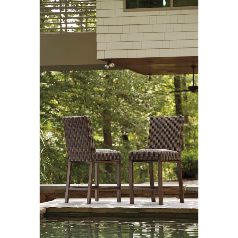 Signature Design by Ashley Outdoor Seating Stools Paradise Trail P750-130 Barstool (2 per package) IMAGE 4