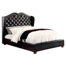  Furniture of America Monroe Queen Upholstered Platform Bed CM7016BK-Q-BED IMAGE 1