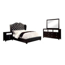  Furniture of America Monroe Queen Upholstered Platform Bed CM7016BK-Q-BED IMAGE 6