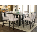  Furniture of America Luminar II Counter Height Chair CM3559GY-PC-2PK IMAGE 3