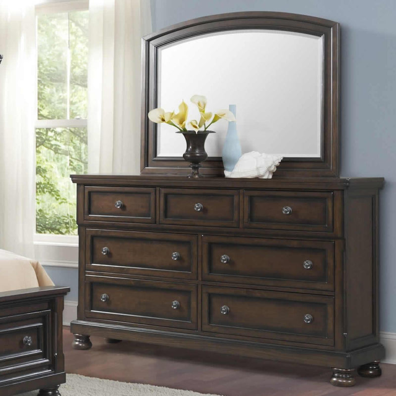 Elements International Kingston Dresser Mirror KT600MR IMAGE 3