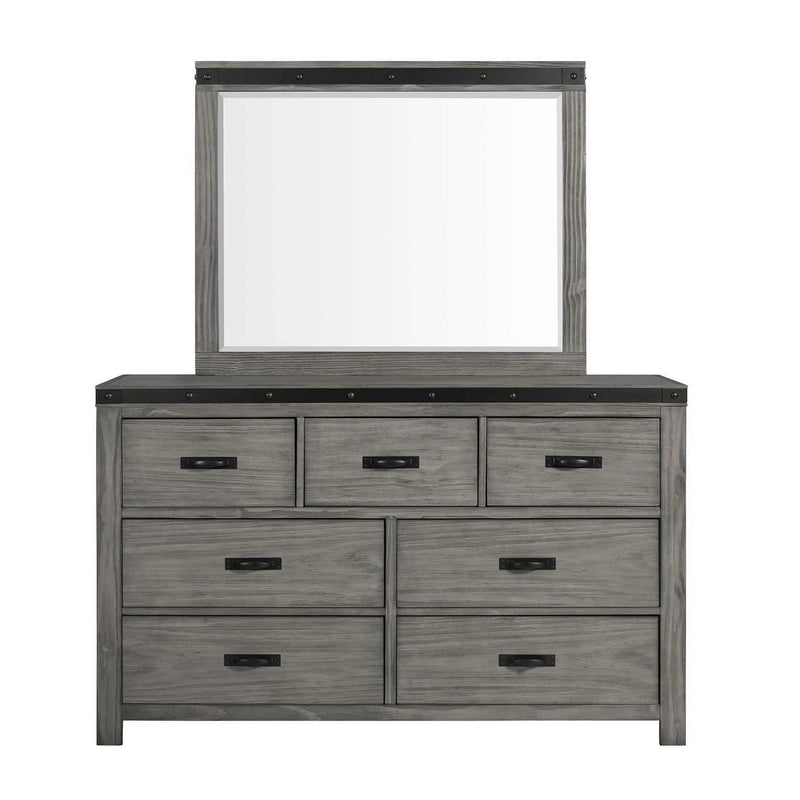 Elements International Wade 7-Drawer Dresser WE600DR IMAGE 2