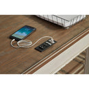  Signature Design by Ashley Realyn H743H1 2 pc Home Office Desk IMAGE 6