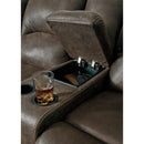  Signature Design by Ashley Tambo Reclining Leather Look 2 pc Sectional 2780248/2780249 IMAGE 3