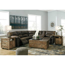  Signature Design by Ashley Tambo Reclining Leather Look 2 pc Sectional 2780248/2780249 IMAGE 5