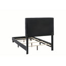  Coaster Furniture Mapes 305746T Upholstered Twin Panel Bed - Charcoal IMAGE 3