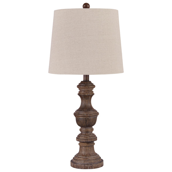 Signature Design by Ashley Magaly Table Lamp Magaly L276024 Poly Table Lamp (2 per package) IMAGE 1