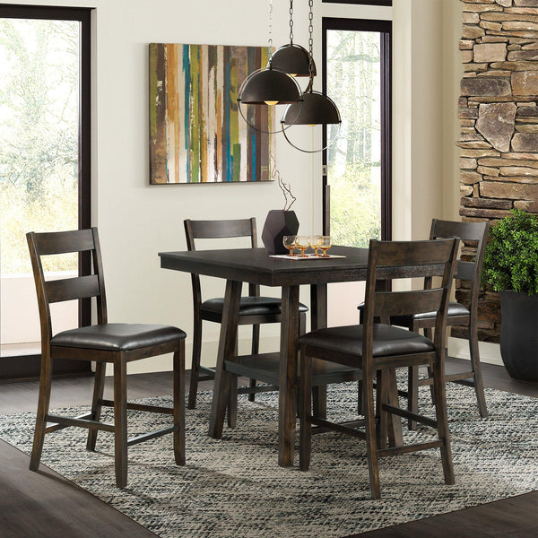 Elements International Laredo 5 pc Counter Height Dinette DLD5005CS IMAGE 1