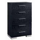  Furniture of America Christie 5-Drawer Chest CM7550BK-C IMAGE 1