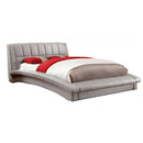  Furniture of America Vizela Twin Upholstered Platform Bed CM7604GY-T-BED IMAGE 1