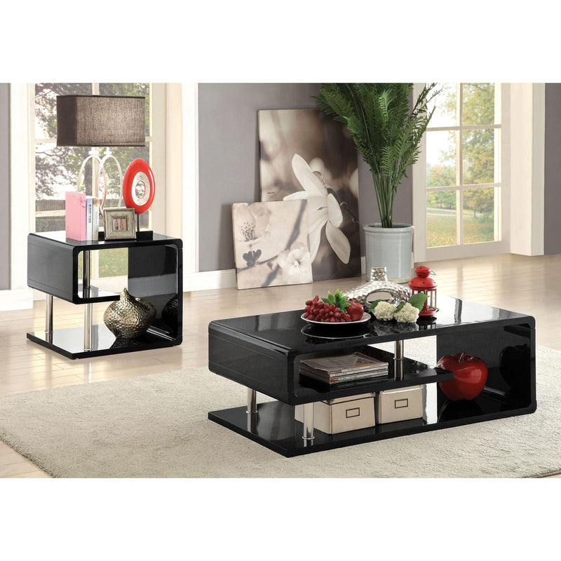 Furniture of America Ninove Coffee Table CM4057BK-C IMAGE 4