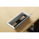  Furniture of America Office Desks Desks CM-DK6092L-BK-TABLE IMAGE 4