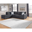  Signature Design by Ashley Altari Fabric Full Sleeper Sectional 8721316/8721383 IMAGE 2
