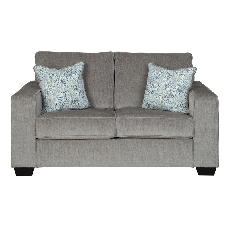 Signature Design by Ashley Altari Stationary Fabric Loveseat 8721435 IMAGE 1