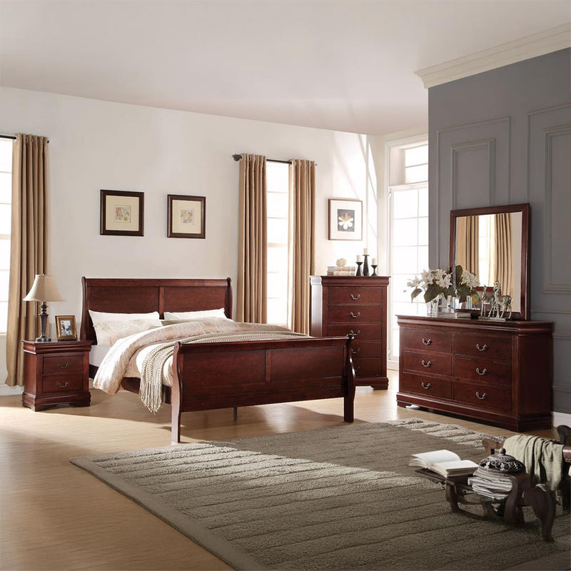 Acme Furniture Louis Philippe 23760T Twin Bed IMAGE 7