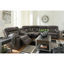  Signature Design by Ashley Kincord Power Reclining Leather Look 4 pc Sectional 1310459/1310477/1310446/1310462 IMAGE 9