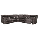  Signature Design by Ashley Kincord Power Reclining Leather Look 4 pc Sectional 1310458/1310446/1310477/1310473 IMAGE 2