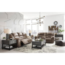 Signature Design by Ashley Stoneland Power Reclining Leather Look Loveseat with Console 3990596 IMAGE 9