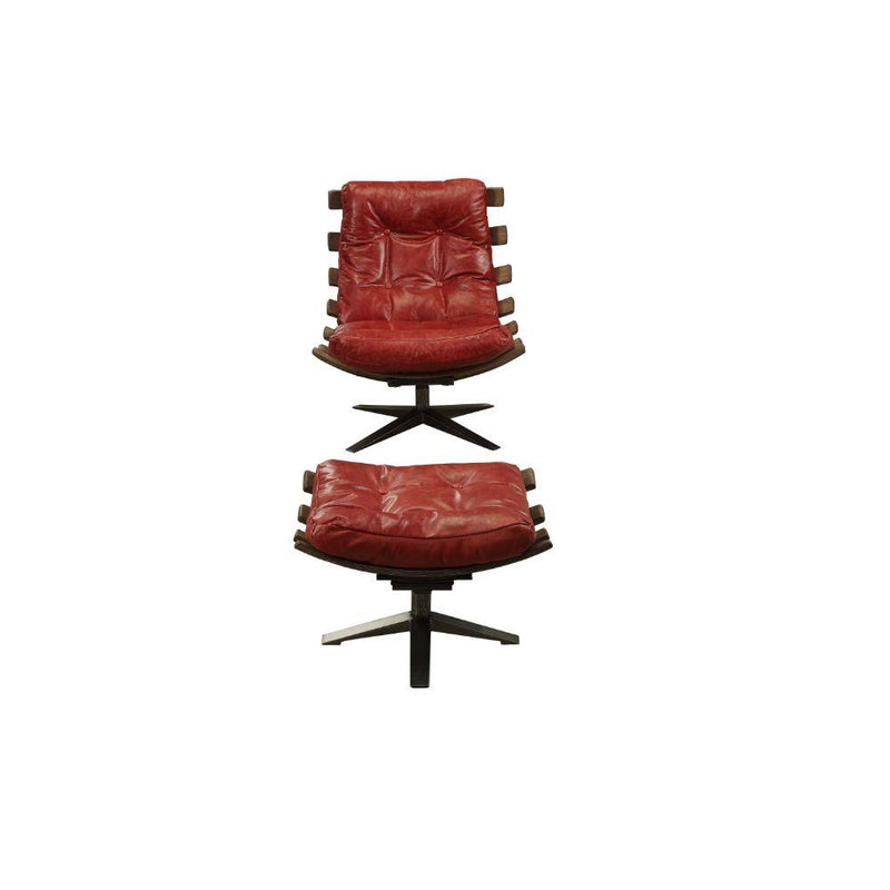 Acme Furniture Gandy 59531 Chair & Ottoman IMAGE 5
