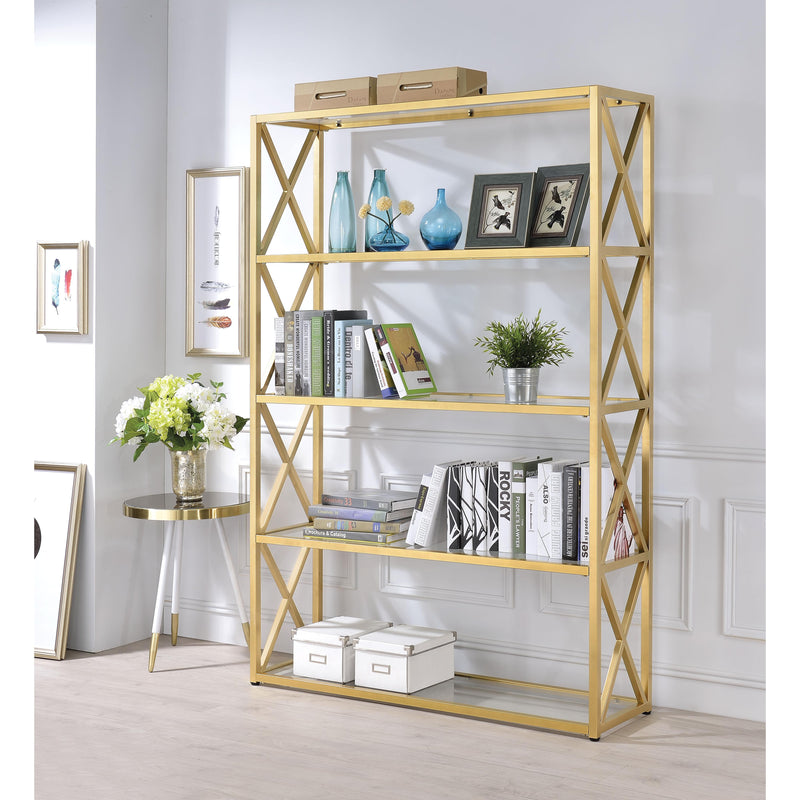 Acme Furniture Milavera 92460 Bookshelf IMAGE 1