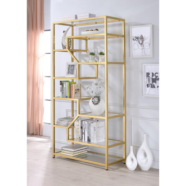 Acme Furniture Lecanga 92480 Bookshelf IMAGE 1