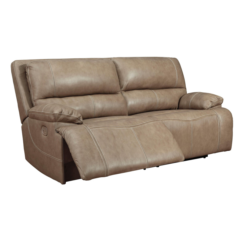 Signature Design by Ashley Ricmen Power Reclining Lether Match Sofa U4370247 IMAGE 2