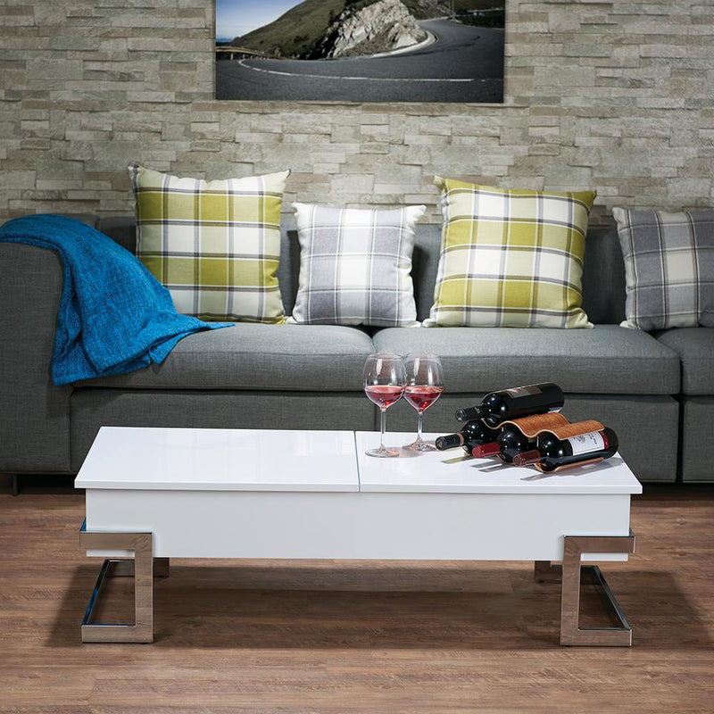 Acme Furniture Calnan 81850 Coffee Table with Lift Top IMAGE 5