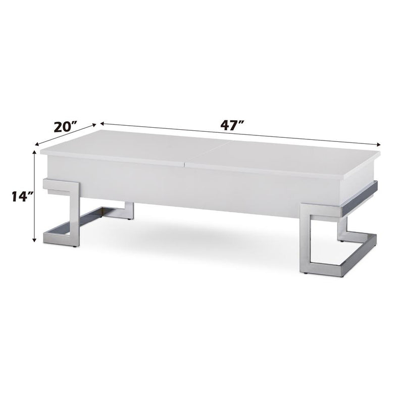 Acme Furniture Calnan 81850 Coffee Table with Lift Top IMAGE 6