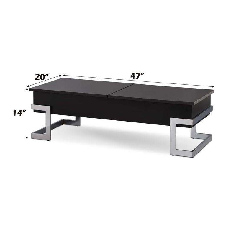 Acme Furniture Calnan 81855 Coffee Table with Lift Top IMAGE 6