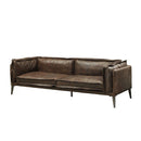 Acme Furniture Stationary Leather Sofa 52480 IMAGE 1