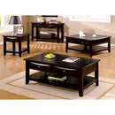  Furniture of America Baldwin Coffee Table CM4265DK-SQ IMAGE 2